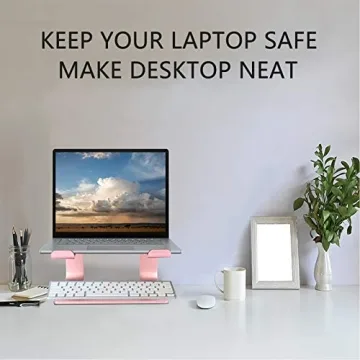 Urmust Laptop Stand for Desk Compatible with All Laptops