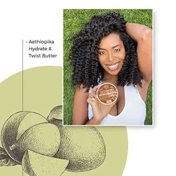 Qhemet Biologics Aethiopika Hydrate & Twist Butter - Flexible Definition