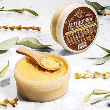 Qhemet Biologics Aethiopika Hydrate & Twist Butter - Flexible Definition