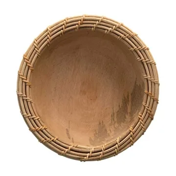 Hand-Carved Mango Wood Bowl by Creative Co-Op