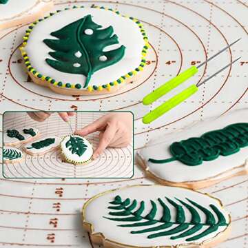 Piping Bags & Tips Set - 100 Disposable Pastry Bags Kit