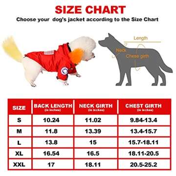 Dog Raincoat,Dog Raincoat Hooded with Reflective Strip,Waterproof Pet Clothes Adjustable Lightweight Rain Poncho Jacket,Breathable Rainwear for Small,Medium,Large,All Dogs (Small, Red)