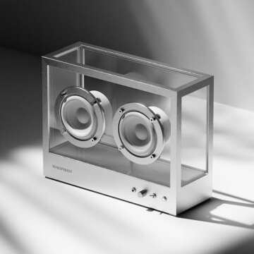 Transparent Bluetooth Speaker - Premium Sound with Modern Design