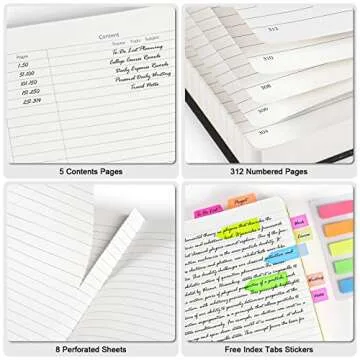 Elegant Butterfly Floral Lined Journal for Daily Use