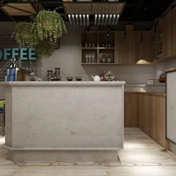 Stylish 3D Grey Concrete Peel and Stick Wallpaper