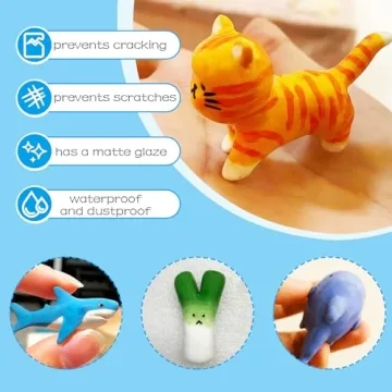 Air Dry Clay Varnish for Craft Projects - 50ml