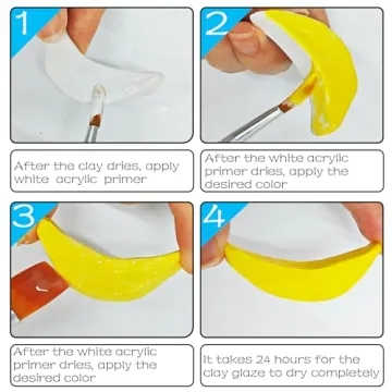 Air Dry Clay Varnish for Craft Projects - 50ml