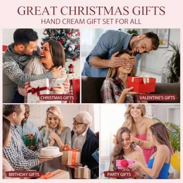 SHVYOG 28PCS Hand Cream Gift Set, Christmas Gifts Stocking Stuffers for Women, Bridesmaid Gifts Trav...