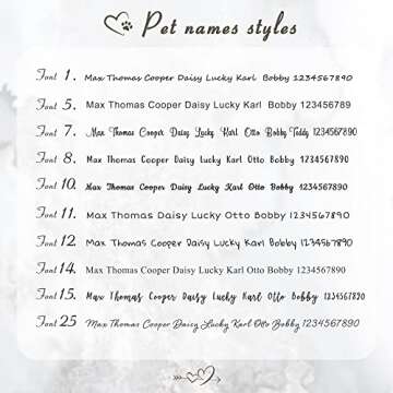 Anavia Slide On Silent Pet ID Tags, S/M/L/XL Personalized Gold Black Stainless Steel Customized Engraved Cat Dog Name Tags, Glossy Finish Chew-Proof Quiet Dog Collar Tag (X-Large, Silver)