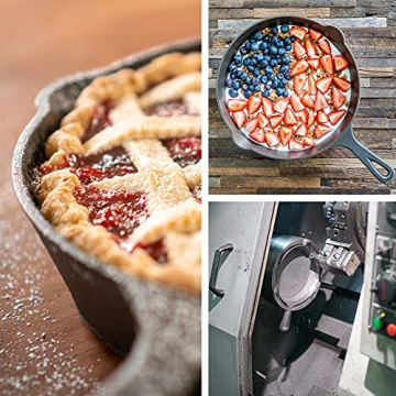 Lancaster Lightweight Cast Iron Skillet 10.5” Made in USA