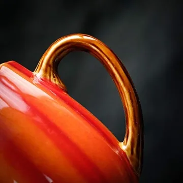 YINYUEDAO Pumpkin Cup Ceramic Coffee Mugs