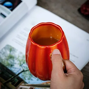 YINYUEDAO Pumpkin Cup Ceramic Coffee Mugs