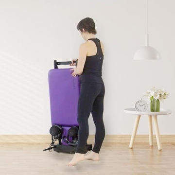 AeroPilates Reformer Plus 379 - Pilates Reformer Workout Machine for Home Gym - Cardio Fitness Rebounder - Up to 300 lbs Weight Capacity