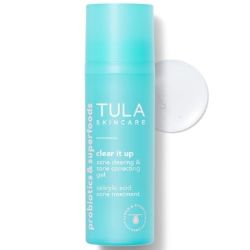 TULA Clear It Up Acne Gel with Probiotics for Radiant Skin