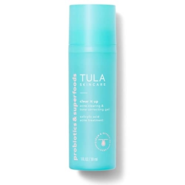 TULA Clear It Up Acne Gel with Probiotics for Radiant Skin