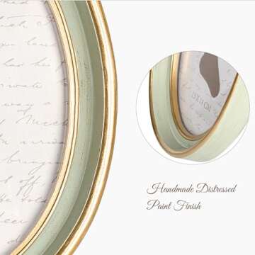 AELS 8x10 Vintage Picture Frame - Elegant Antique Design