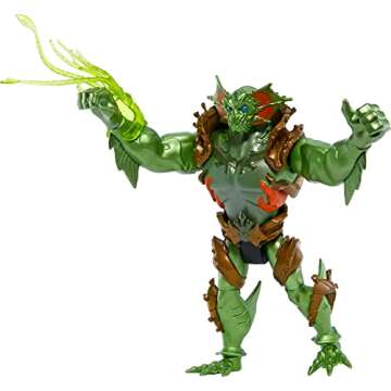 Masters of the Universe and He-Man Action Figure Savage Eternia Merman, MOTU Collectible Superhero T...