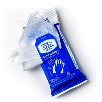 Nice n' Clean Anti-Bacterial Hand Wipes for On-the-Go Hygiene