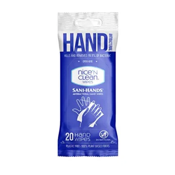Nice n' Clean Anti-Bacterial Hand Wipes for On-the-Go Hygiene