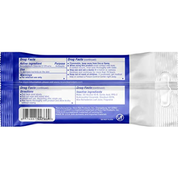 Nice n' Clean Anti-Bacterial Hand Wipes for On-the-Go Hygiene