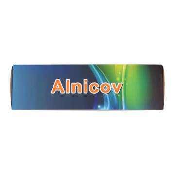 Alnicov Prewired Loaded SSS Pickguard Pickup Set，3-Ply，for ST Guitar