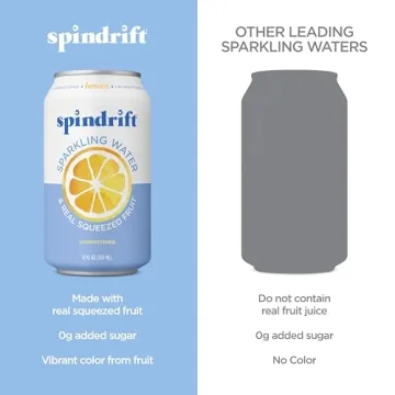Spindrift Lemon Sparkling Water Pack of 24