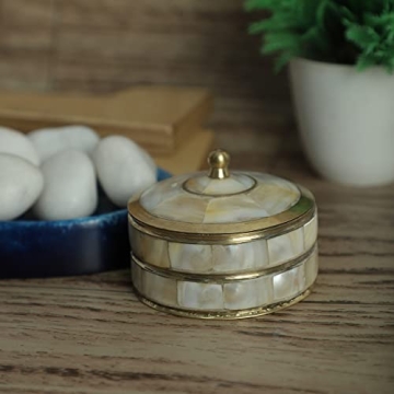 Vintage Hand Painted Decorative Jewelry Trinket Boxes