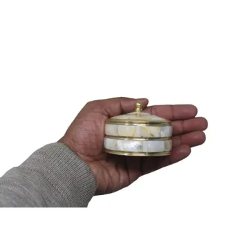 Vintage Hand Painted Decorative Jewelry Trinket Boxes