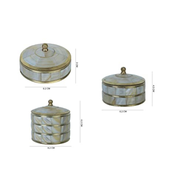 Vintage Hand Painted Decorative Jewelry Trinket Boxes