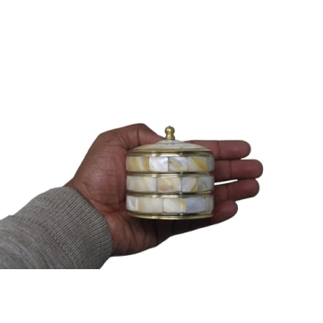 Vintage Hand Painted Decorative Jewelry Trinket Boxes