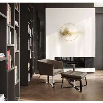 Sankontran Gold Metal Wall Art for Elegant Home Decoration