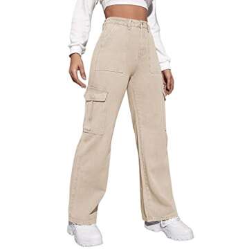 SweatyRocks Women's Cargo Jeans for Everyday Style