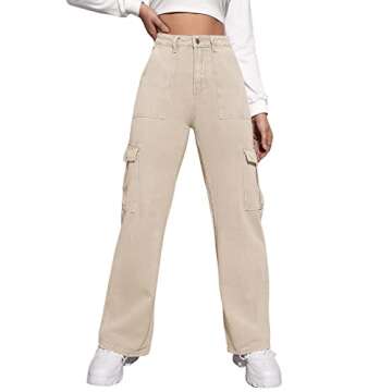 SweatyRocks Women's Cargo Jeans for Everyday Style
