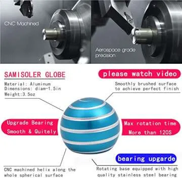 Desk-Fidget-Kinetic-Toys Cool-Gadgets: Cool-Stuff Thing Game Toy for Adult Teen Children Kid, Optica...