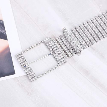 Glamorous WHIPPY Rhinestone Belt for Women’s Elegance
