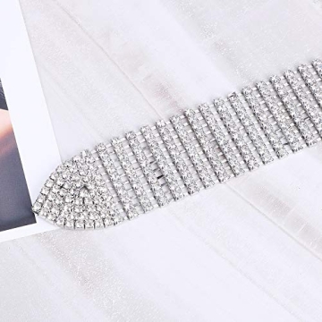 Glamorous WHIPPY Rhinestone Belt for Women’s Elegance