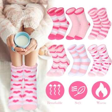 Chuarry Cupcake Socks Set Perfect for Cozy Gift Giving