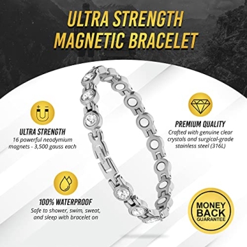 MagnetRX Magnetic Bracelet - Adjustable & Elegant Jewelry for Women