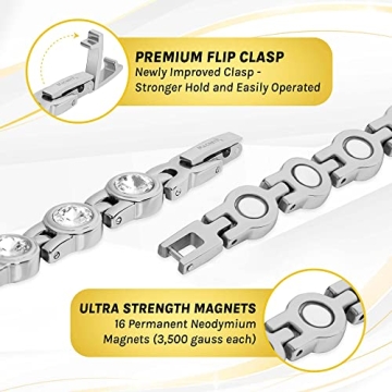 MagnetRX Magnetic Bracelet - Adjustable & Elegant Jewelry for Women