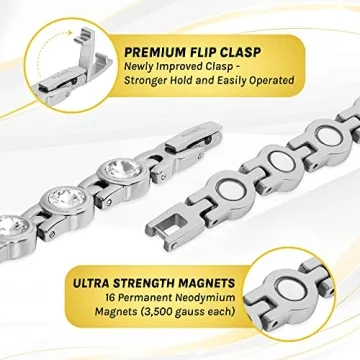 MagnetRX Magnetic Bracelet - Adjustable & Elegant Jewelry for Women