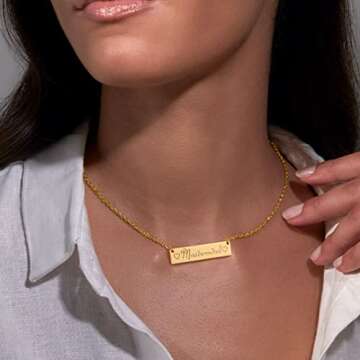 BRAYEG Taylor Album Song Title Necklace, All too Well 1989 Signature Necklace, Gift for Taylor Fans (Mastermind)