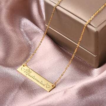 BRAYEG Taylor Album Song Title Necklace, All too Well 1989 Signature Necklace, Gift for Taylor Fans (Mastermind)