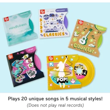 Fisher-Price Rockin’ Record Player Musical Toy for Kids