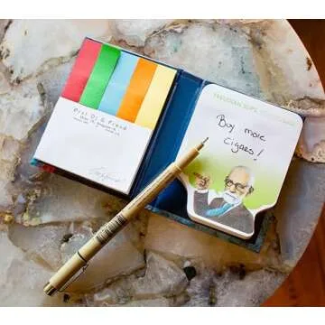 Freudian Slips Sticky Notes - Fun Freud-Themed Stationery