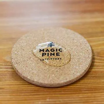 Eco-Friendly Camping Coasters Set for Outdoor Enthusiasts