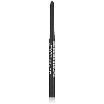 Maybelline Unstoppable Smudge-Proof Eyeliner - Waterproof Onyx, Pack of 2