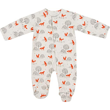 Magnetic Me Footie Pajamas 100% Organic Cotton Baby Sleepwear Quick Magnetic Fastener Sleeper Friend...