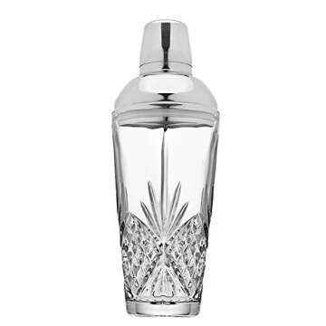 Lefonte Cocktail Shaker, Martini Shaker, Irish Cut, 17oz