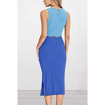 PRETTYGARDEN Women's Fashionable Summer Skirt Set