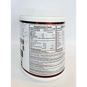 MO4T Multi Collagen Booster Powder – Extra Strength Collagen Supplement with Added Keratin, Biotin, Hyaluronic Acid, Vitamin C & Silica – Complete Doses of Extra Nutrients for Hair Nail & Skin–